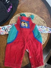Conjunto Disney Vintage Duas Peças Bebê 6-9 Meses  comprar usado  Enviando para Brazil