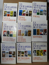 LA ENCICLOPEDIA DE CUBA (COMPLETA 9 TOMOS) 1974 (E.C.C.INC/SPAIN) 1ra EDICION EX segunda mano  Embacar hacia Argentina