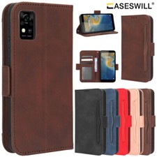Capa carteira suporte cartão couro Avid 589 para consumo celular + protetor de tela comprar usado  Enviando para Brazil