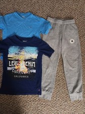 Calças de moletom Converse 3 med 8-10 roupas juvenis Levi's & Tommy Hilfiger comprar usado  Enviando para Brazil