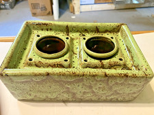 Green glazed ceramic for sale  Woodbine