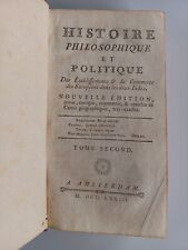 Raynal histoire philosophique d'occasion  Dabo