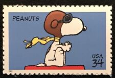 2001 Scott #3507 - 34¢ - PEANUTS - SNOOPY FLY ACE - Estado perfeito, sem marca de charneira comprar usado  Enviando para Brazil