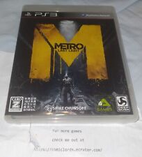 Metro Last Light (Sony PlayStation 3, 2013) PS3 Japão Importado Região Livre comprar usado  Enviando para Brazil