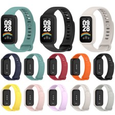 Pulseira oficial de silicone para Band9 Active/Redmi Band 3 mesma pulseira de relógio + moldura de relógio comprar usado  Enviando para Brazil