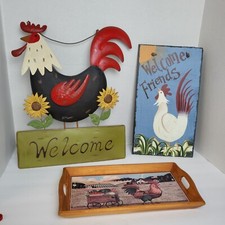 Vintage metal rooster for sale  Phoenix
