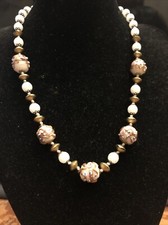 Collana murano wedding usato  Milano