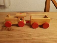 Holzlokomotive waggon sparkass gebraucht kaufen  Schifferstadt