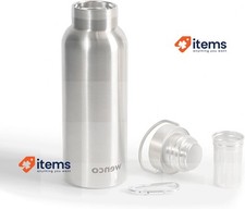 Garrafa de água de aço inoxidável wenco 0,5 L/500 ml isolada e à prova de vazamentos comprar usado  Enviando para Brazil