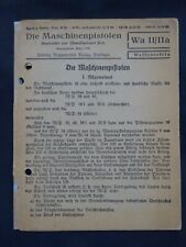 Maschinenpistole dienstvorschr gebraucht kaufen  Langenenslingen