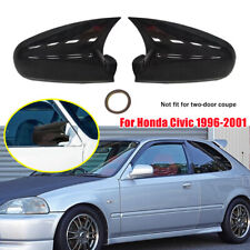 Tampa de espelho retrovisor estilo buzina aparência fibra de carbono para Honda Civic 1996-2001 comprar usado  Enviando para Brazil