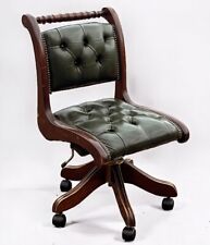 Desk chair green for sale  SAWBRIDGEWORTH