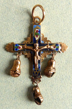 Pendentif croix massif d'occasion Pendentif croix massif d'occasion  Paris IX