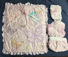 Butterfly crib set for sale  Lindale