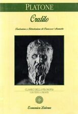 Cratilo platone letteratura usato  Italia