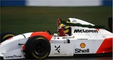 Minichamps 1/18 McLaren MP4/8 Ayrton Senna 1993 Europa GP Limited 994 Japão comprar usado  Enviando para Brazil