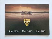 Rover sd1 brochure for sale  NUNEATON