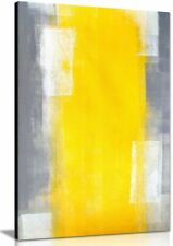 Abstract yellow grey for sale  LONDON