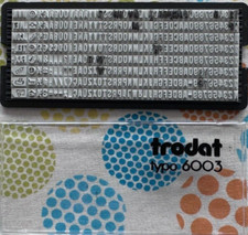 Trodat 6003 typo gebraucht kaufen  Dachau