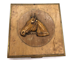 Maquiagem Vintage Compacta Cavalo Derby Dourado Equestre Kentucky Vintage John Epping  comprar usado  Enviando para Brazil