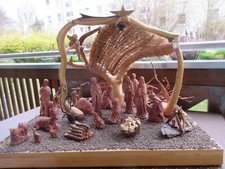 Krippe weihnachtskrippe holz gebraucht kaufen Krippe weihnachtskrippe holz gebraucht kaufen  Plaue