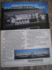 PIONEER KE-5300 CARRO ESTÉREO KE-4300 E KE-1300 CASSET TE 1981 ANÚNCIO ARQUIVO A4 43 comprar usado  Enviando para Brazil