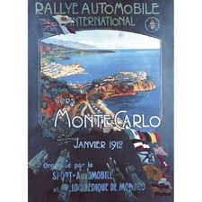 Affiche rectangulaire monaco d'occasion  Gordes