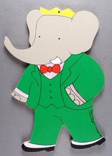 Babar silhouette wood d'occasion  Expédié en Belgium