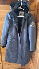 Jaqueta Parka de Inverno Beaver Canoe Ardósia Azul com Capuz Zíper Completo Feminina Tamanho Pequeno comprar usado Jaqueta Parka de Inverno Beaver Canoe Ardósia Azul com Capuz Zíper Completo Feminina Tamanho Pequeno comprar usado  Enviando para Brazil