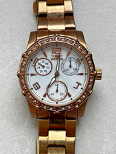 Invicta Relógio Feminino Coleção Angel, Data do Dia, Cor Ouro Rosa - 16123, usado comprar usado  Enviando para Brazil