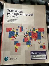 Statistica principi metodi. usato  Villa Santa Lucia