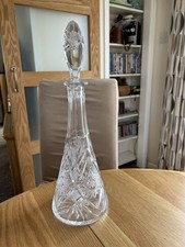 Cut glass ships for sale  BRISTOL