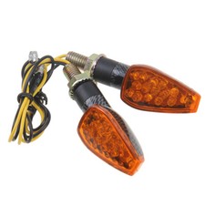 Indicadores de seta de motocicleta LED 12V luz pisca ajuste universal Honda BMW comprar usado  Enviando para Brazil