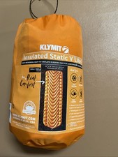Klymit insulated static for sale  Sugar Land
