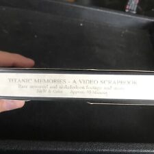 Titanic Memories Vhs 95 Minutes Vintage Never Before Streamed Extremely Rare comprar usado  Enviando para Brazil