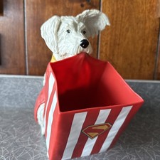 Cubo palomitas de maíz Superman cine cripto perro nuevo segunda mano  Embacar hacia Mexico
