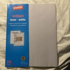 Papel para impressora a laser Vellum - 8-1/2x11 - 29 lb comprar usado Papel para impressora a laser Vellum - 8-1/2x11 - 29 lb comprar usado  Enviando para Brazil