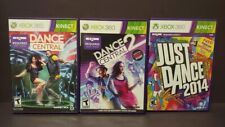 Lote de jogos Just Dance 2014 + Dance Central 1 + 2 MicroSoft XBOX 360 testado funciona comprar usado  Enviando para Brazil