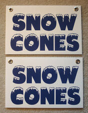 Snow cones coroplast for sale  Holland