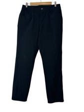 Usado, Calça Vuori Slim Fit Meta Masculina Tamanho 31 Preta Frente Plana Bolsos Elásticos Atética comprar usado  Enviando para Brazil