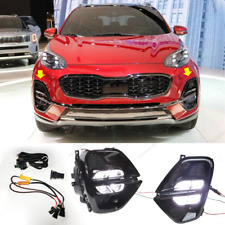 Usado, Lâmpada de neblina frontal de LED com fiação/interruptor/kit de moldura para Kia Sportage KX5 2020-2021 comprar usado  Enviando para Brazil