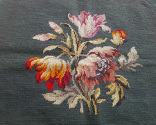 Needlepoint pillow chair for sale  New Castle