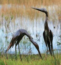 Metal heron garden for sale  CHELTENHAM