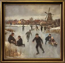 ölbild impressionist winterla gebraucht kaufen  Graal-Müritz, Seeheilbad