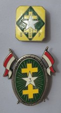 Insignes cavalerie 3ème d'occasion  Saint-Jean-de-Braye