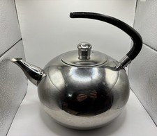 Chaleira bule de aço inoxidável meados do século comprar usado  Enviando para Brazil