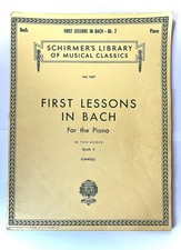 First lessons bach for sale  STOCKPORT