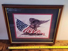 Águia careca e bandeira americana | 2 Corinthians 3:17 - God Freedom Country Patriotic comprar usado  Enviando para Brazil