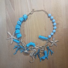 Collana colore turchese usato  Grottaglie