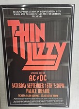 Thin lizzy acdc for sale  Stow